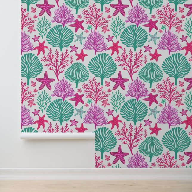 Tropical aloha print wallpaper (Application)