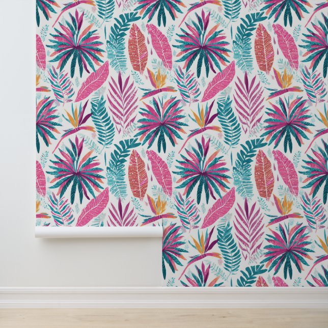 Tropical aloha print wallpaper (Application)