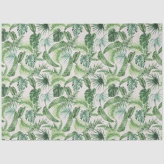Tropical Animal Print &Greenery Series Design 15 Tissue Paper