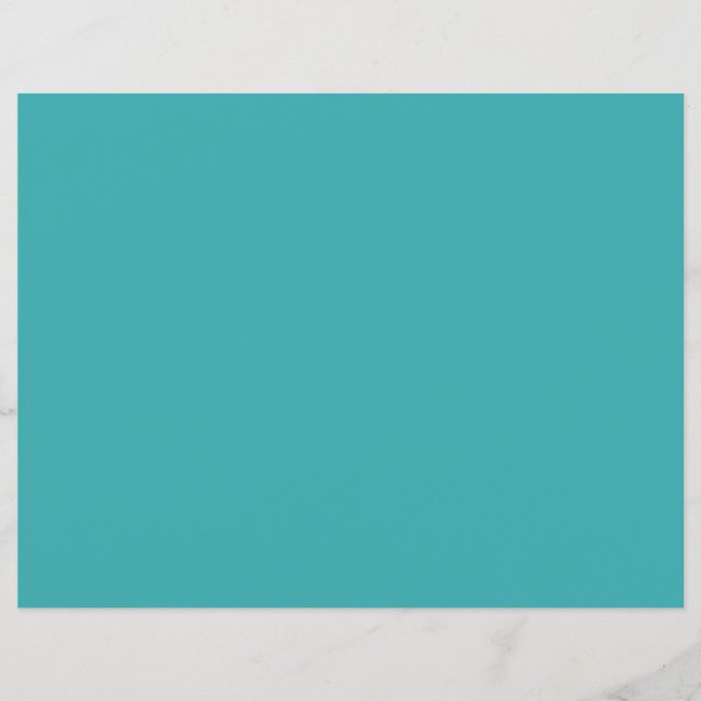 Tropical Aqua / Turquoise Solid Colour SW 6767 (Front)