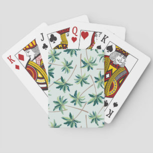 Tropical Australian Foxtail Palm Playing Cards