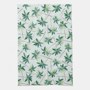 Tropical Australian Foxtail Palm Tea Towel