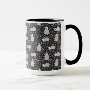 Tropical Baby Sloth Pattern Mug