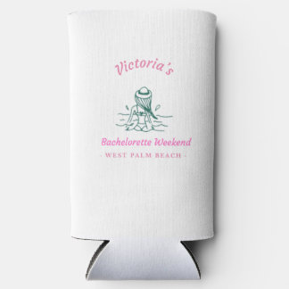 Tropical Bach Weekend Seltzer Can Cooler