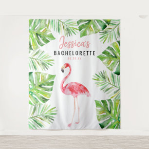 Tropical Bachelorette Backdrop Photo Prop Tapestry