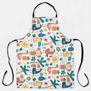 Tropical Backyard Arts Apron
