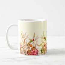 Tropical Banana Leaves Coffee Mug