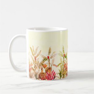 Tropical Banana Leaves Coffee Mug