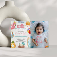 Tropical Beach 1st Birthday Party Photo