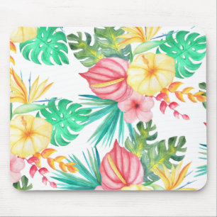 Tropical Beach Artwork Mouse Pad