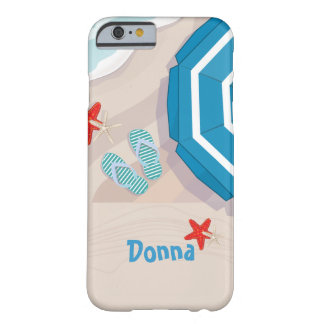 Tropical beach barely there iPhone 6 case