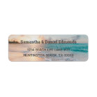 Tropical Beach Coastal Return Address