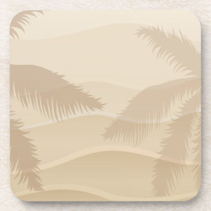 Tropical Beach Coaster