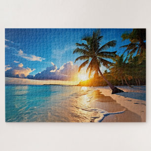 Tropical Beach Destination Jigsaw Puzzle