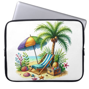 Tropical Beach Electronics Bag