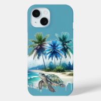 Tropical Beach Escape Turtle’s Journey