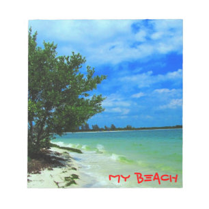 Tropical Beach HideAway Notepad