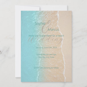 Tropical Beach Invitation