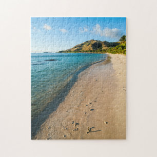 Tropical Beach Landscape, Fiji Jigsaw Puzzle