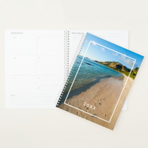 Tropical Beach Landscape, Fiji Planner