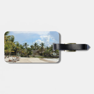 Tropical Beach Luggage Tag - Punta Cana