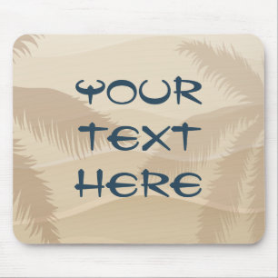 Tropical Beach Mouse Pad