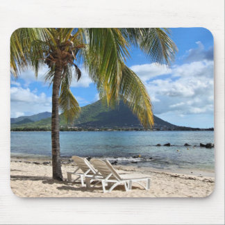 Tropical Beach Mouse Pad