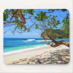 Tropical Beach Mouse Pad