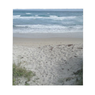 Tropical Beach Notepad