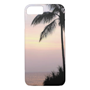 Tropical Beach, Palm Sunset Case-Mate iPhone Case