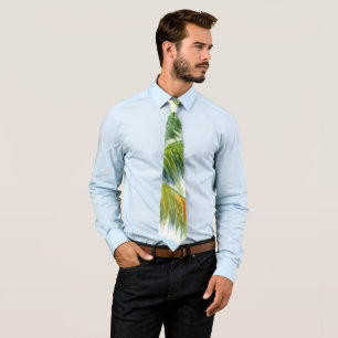 Tropical Beach palm tree on a sunny day Tie