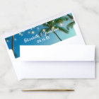 Tropical Beach Palm Trees Romantic String Lights