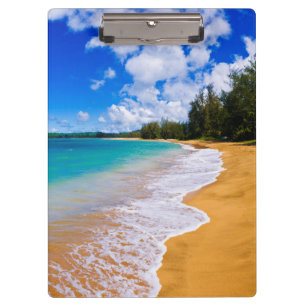 Tropical beach paradise, Hawaii Clipboard
