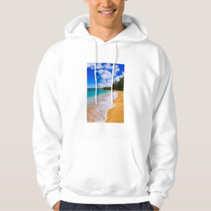 Tropical beach paradise, Hawaii Hoodie