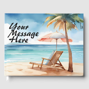 Tropical Beach Party  Guest Book