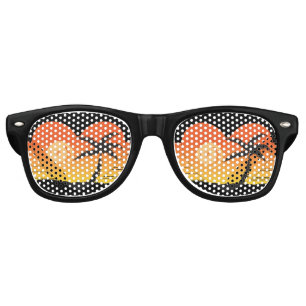 TROPICAL BEACH party SUNGLASSES 