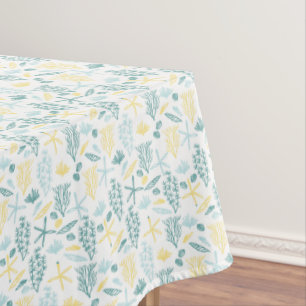 Tropical Beach Pattern Tablecloth