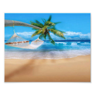 Tropical Beach Photo Print