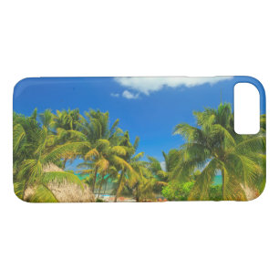 Tropical beach resort, Belise iPhone 8/7 Case