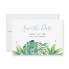 Tropical Beach Save the Date