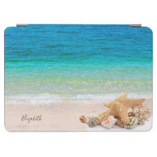 Tropical Beach,Seashells-Personalised iPad Air Cover