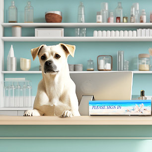 Tropical Beach Seashells Sand  Nameplate