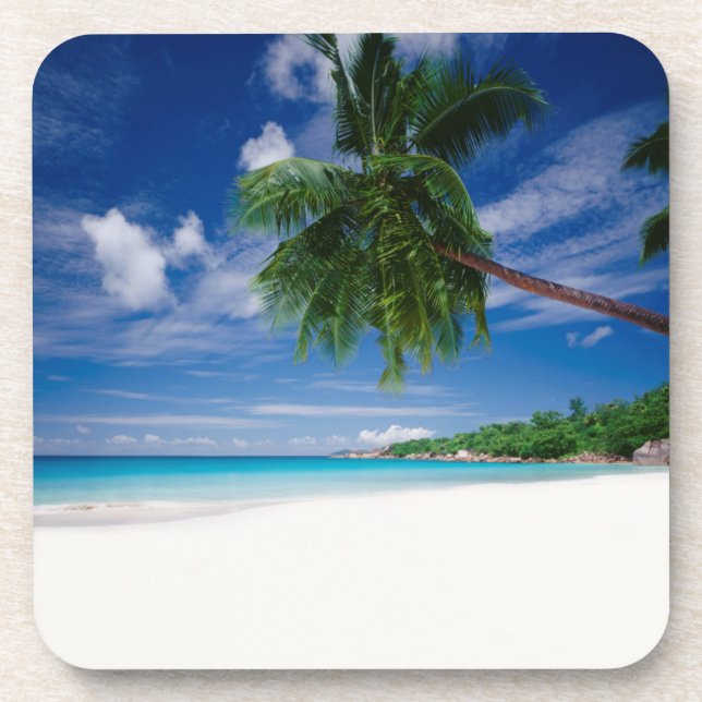 Tropical Beach | Seychelles Coaster (Front)