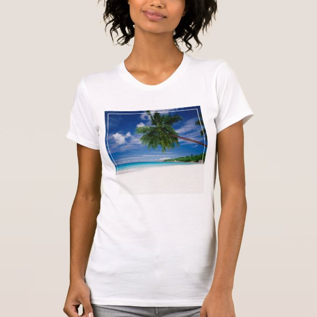 Tropical Beach | Seychelles T-Shirt (Front)