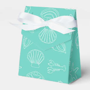 Tropical Beach Shell Favour Gift Box