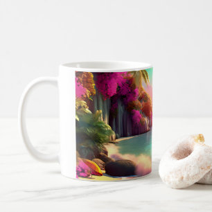 Tropical Beach sunrise Coffee Mug