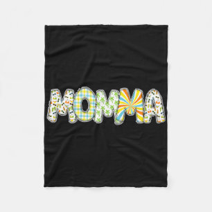 Tropical Beach Surfing Mommy Momma Birthday Party  Fleece Blanket