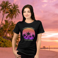 Tropical Beach Trip Custom Palm Tree Women's