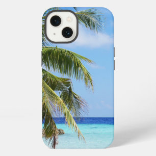 Tropical Beach Turquoise Water Blue Sky iPhone 13 Case
