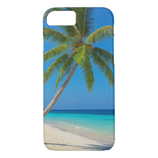 Tropical Beach turquoise water white sand iPhone 8/7 Case